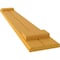Ekena Millwork Americraft 2-Board (2 Batten) Wood Joined Board-n-Batten Shutters w/Ellipt Top, ARW101BE207X77TUH, PR ARW101BE207X77TUH - alternate 7